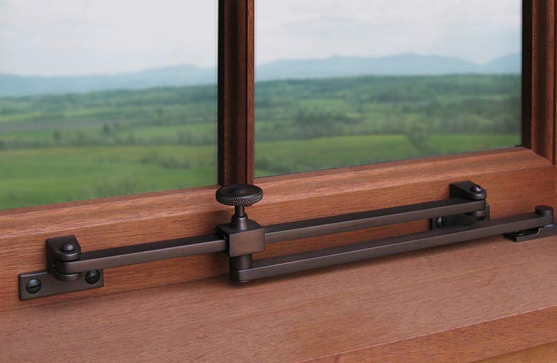 Solid Brass Push Out Casement Stay